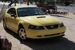 2001 Zinc Yellow Mustang No Description